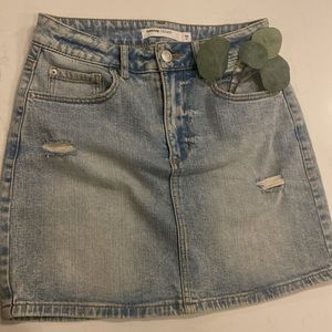 XS jean Skirt
